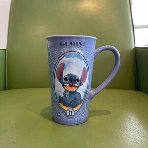 Disney Store Lilo & Stitch Gemini Astrology Zodiac Sign Ceramic Mug